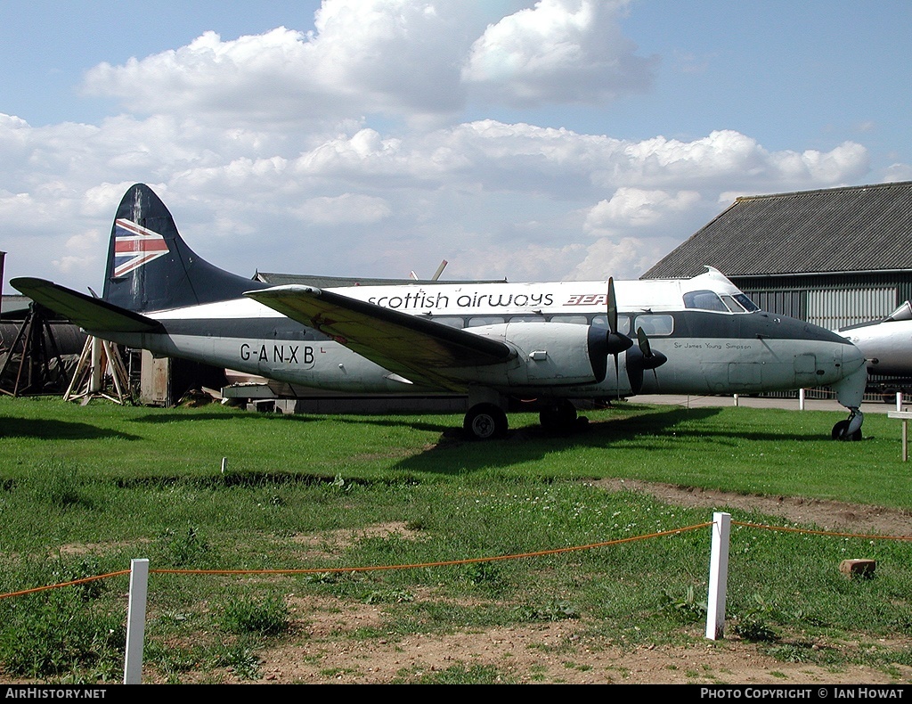 Aircraft Photo of G-ANXB | De Havilland D.H. 114 Heron 1B | BEA Scottish Airways - British European Airways | AirHistory.net #155484