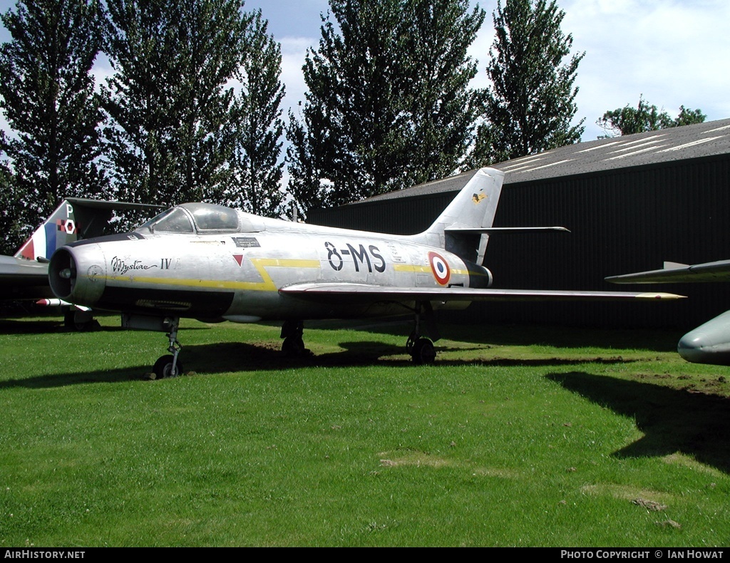 Aircraft Photo of 83 | Dassault MD-454 Mystere IV A | France - Air Force | AirHistory.net #155487