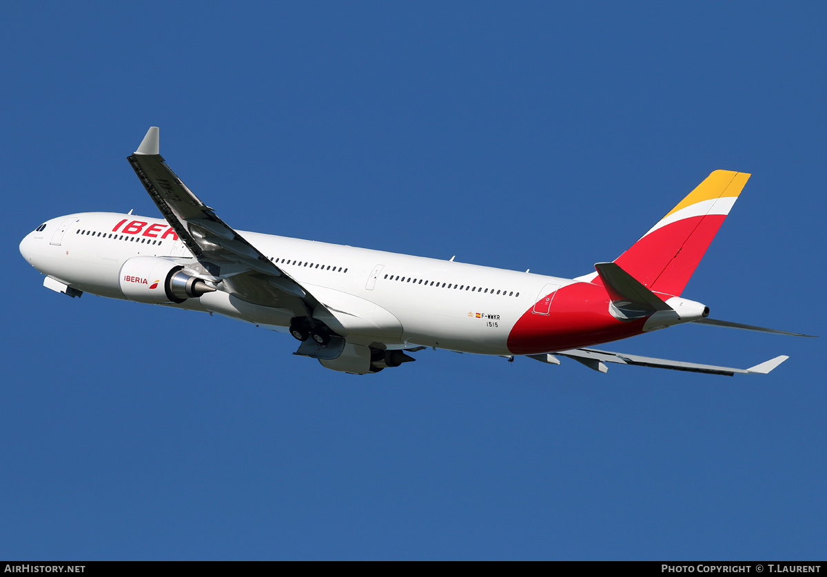 Aircraft Photo of F-WWKR | Airbus A330-302 | Iberia | AirHistory.net #155493