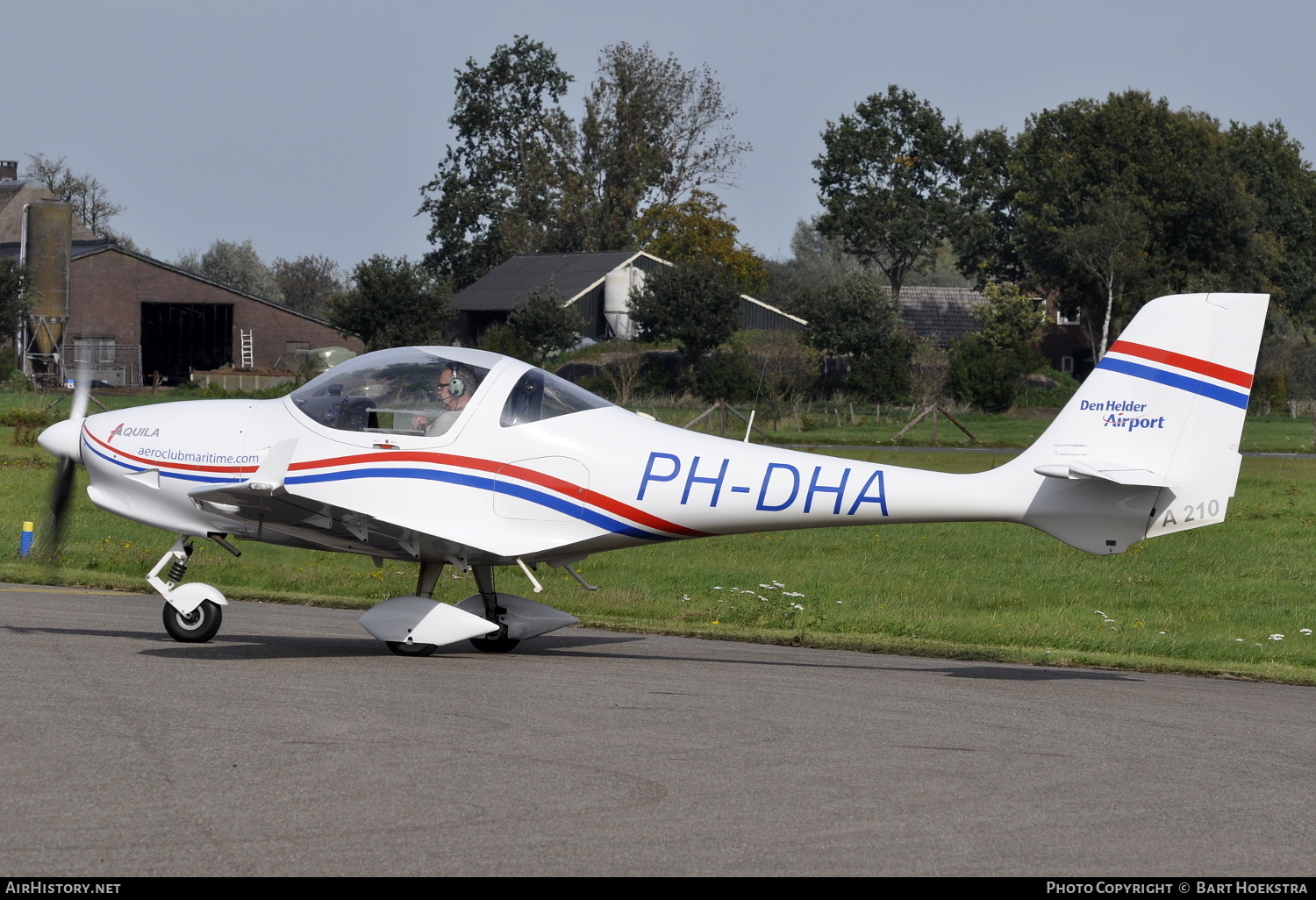 Aircraft Photo of PH-DHA | Aquila AT01 A210 | Aeroclub Maritime | AirHistory.net #155499