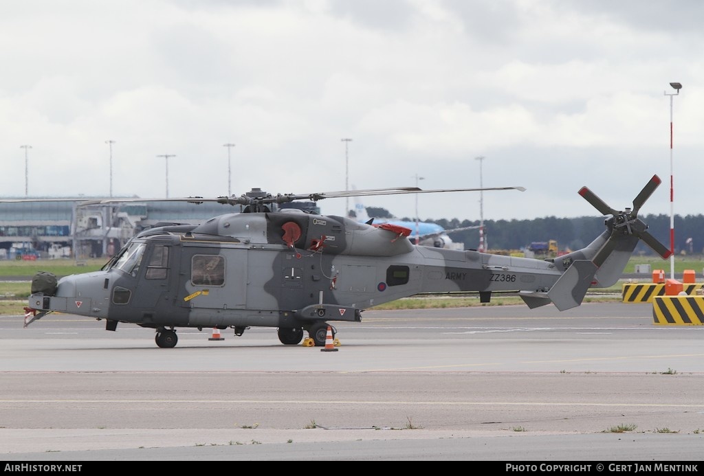 Aircraft Photo of ZZ386 | AgustaWestland AW-159 Wildcat AH1 | UK - Army | AirHistory.net #155502