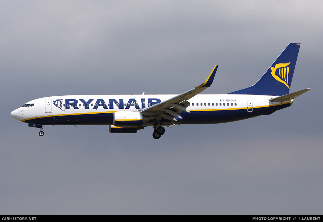 Aircraft Photo of EI-DHE | Boeing 737-8AS | Ryanair | AirHistory.net #155514