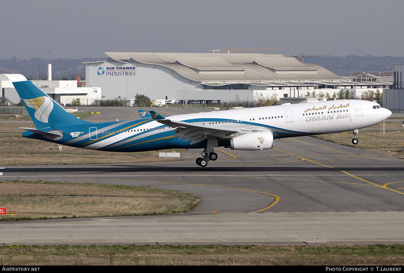 Aircraft Photo of F-WWYN | Airbus A330-343 | Oman Air | AirHistory.net #155515