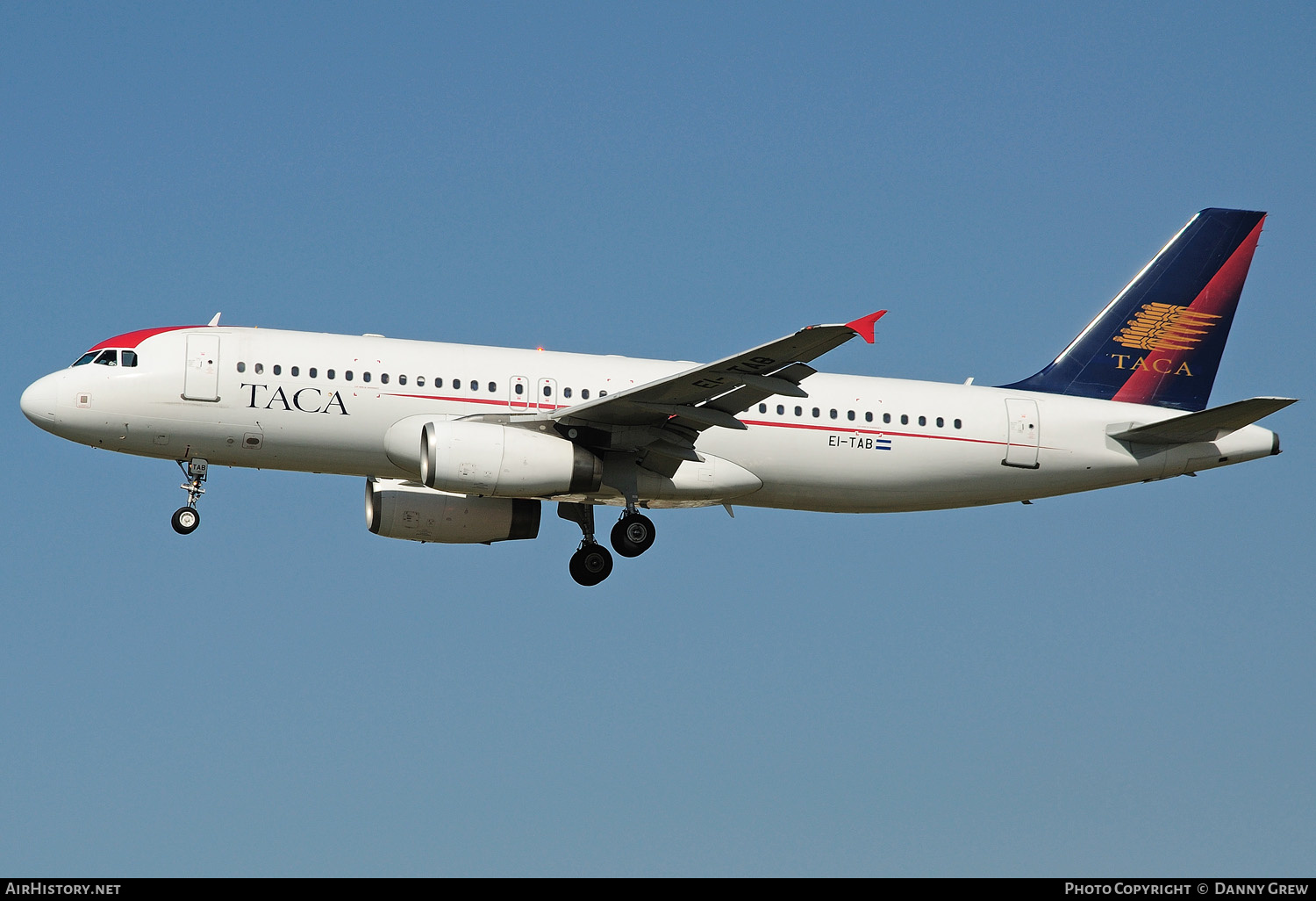 Aircraft Photo of EI-TAB | Airbus A320-233 | TACA - Transportes Aéreos Centro Americanos | AirHistory.net #155522