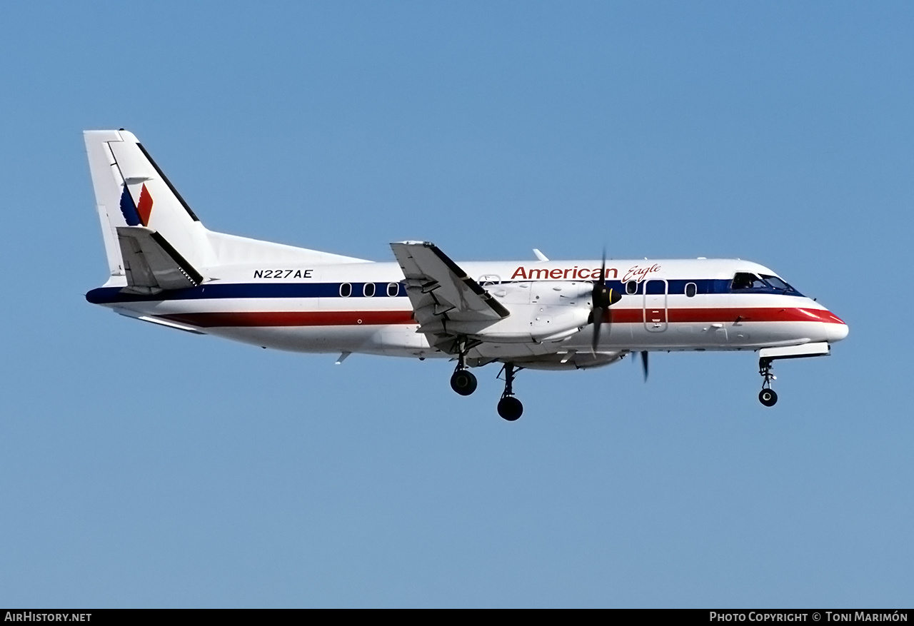 Aircraft Photo of N227AE | Saab 340B | American Eagle | AirHistory.net #155583