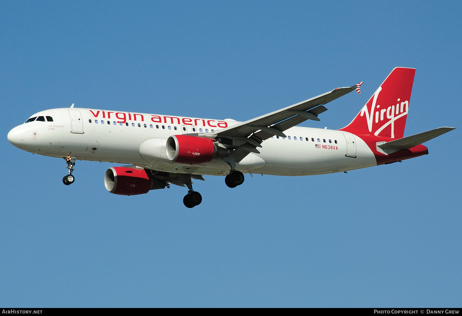 Aircraft Photo of N638VA | Airbus A320-214 | Virgin America | AirHistory.net #155584