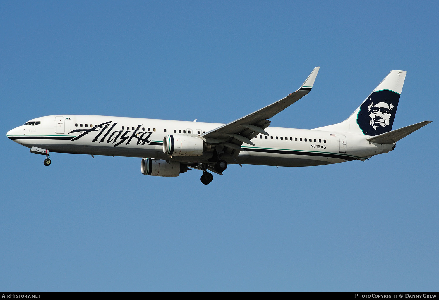 Aircraft Photo of N315AS | Boeing 737-990 | Alaska Airlines | AirHistory.net #155590