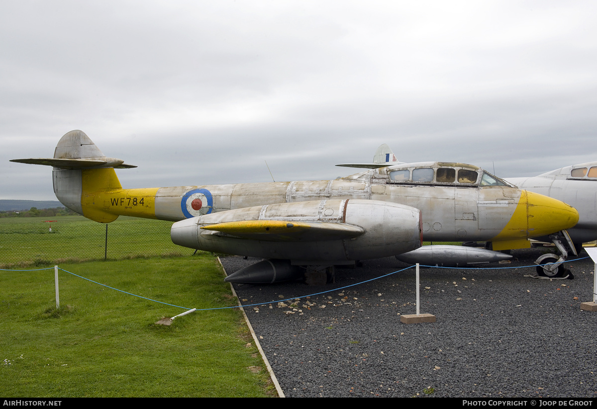 Aircraft Photo of WF784 | Gloster Meteor T7 | UK - Air Force | AirHistory.net #155594