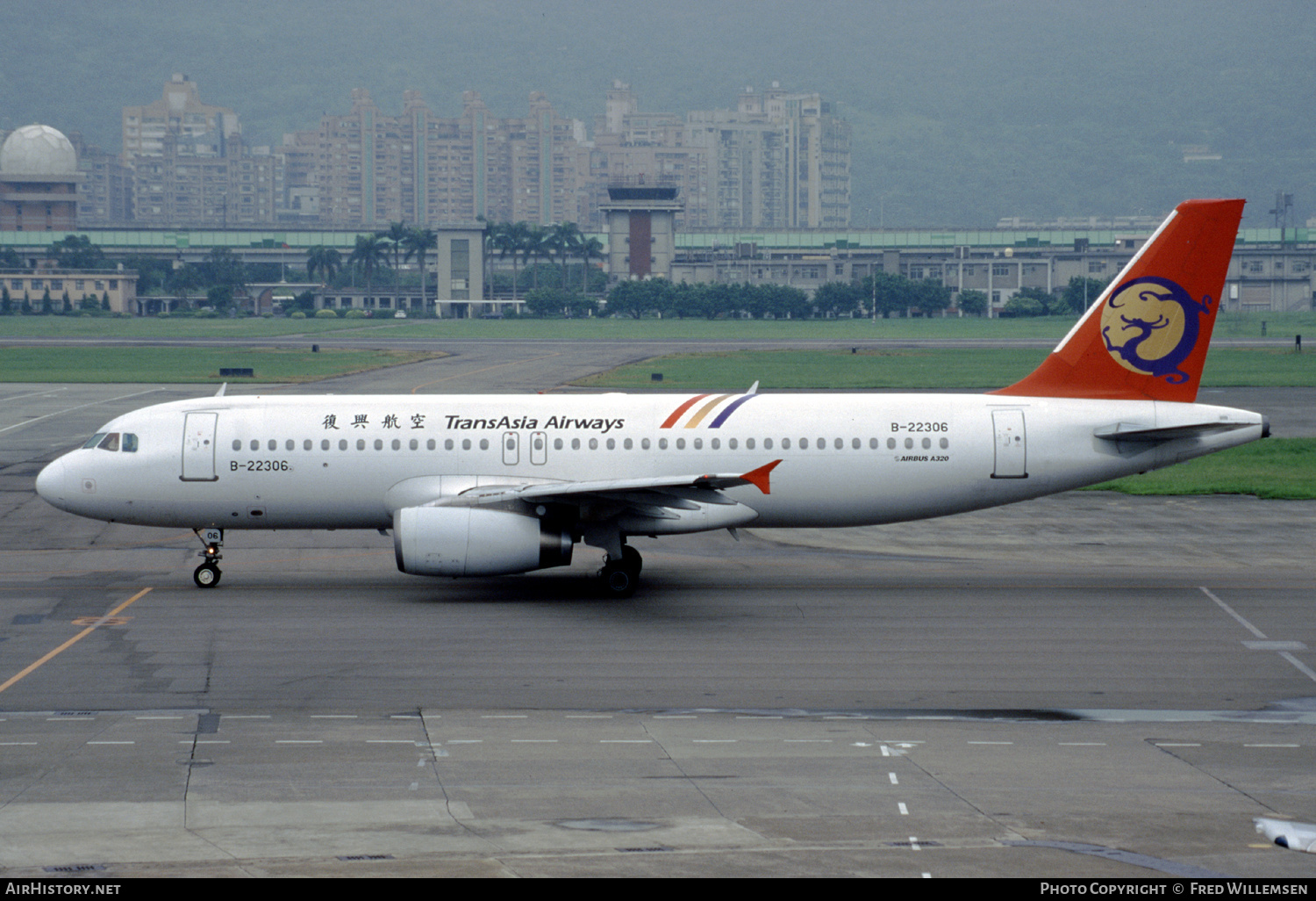 Aircraft Photo of B-22306 | Airbus A320-231 | TransAsia Airways | AirHistory.net #155606