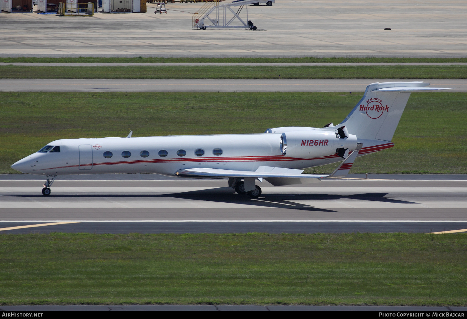 Aircraft Photo of N126HR | Gulfstream Aerospace G-V-SP Gulfstream G550 | Seminole Hard Rock Hotel & Casino | AirHistory.net #155613