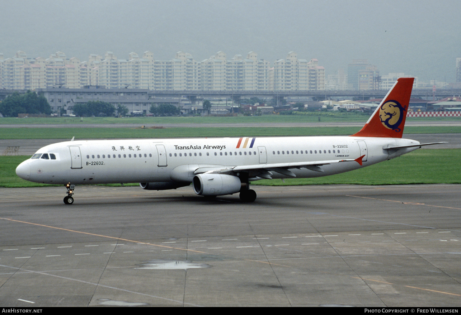 Aircraft Photo of B-22602 | Airbus A321-131 | TransAsia Airways | AirHistory.net #155615