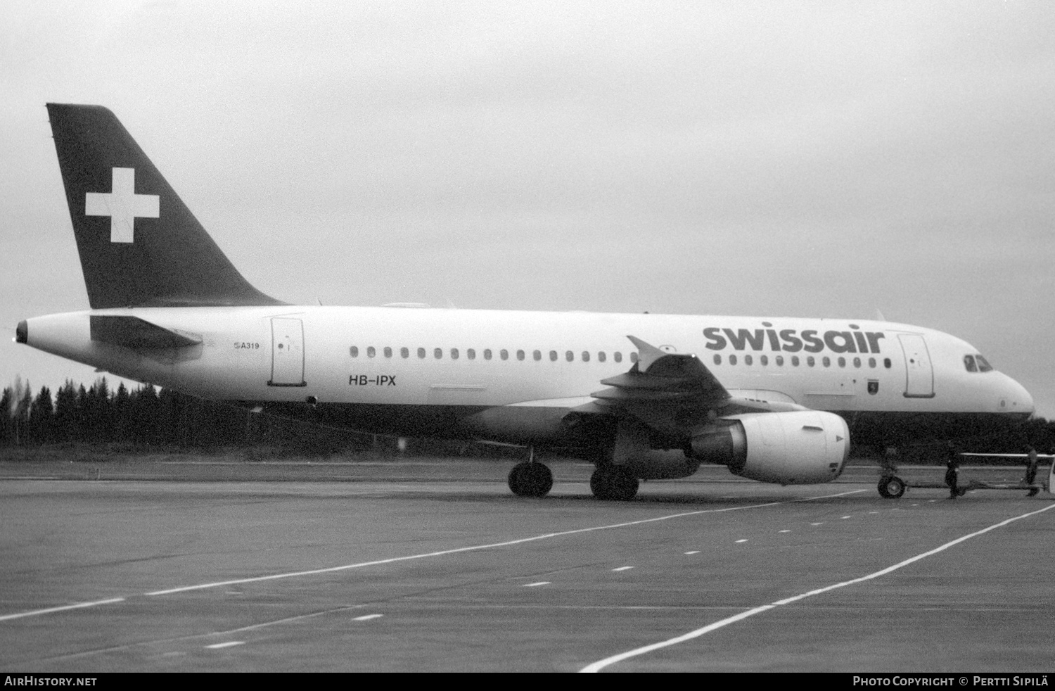 Aircraft Photo of HB-IPX | Airbus A319-112 | Swissair | AirHistory.net #155624