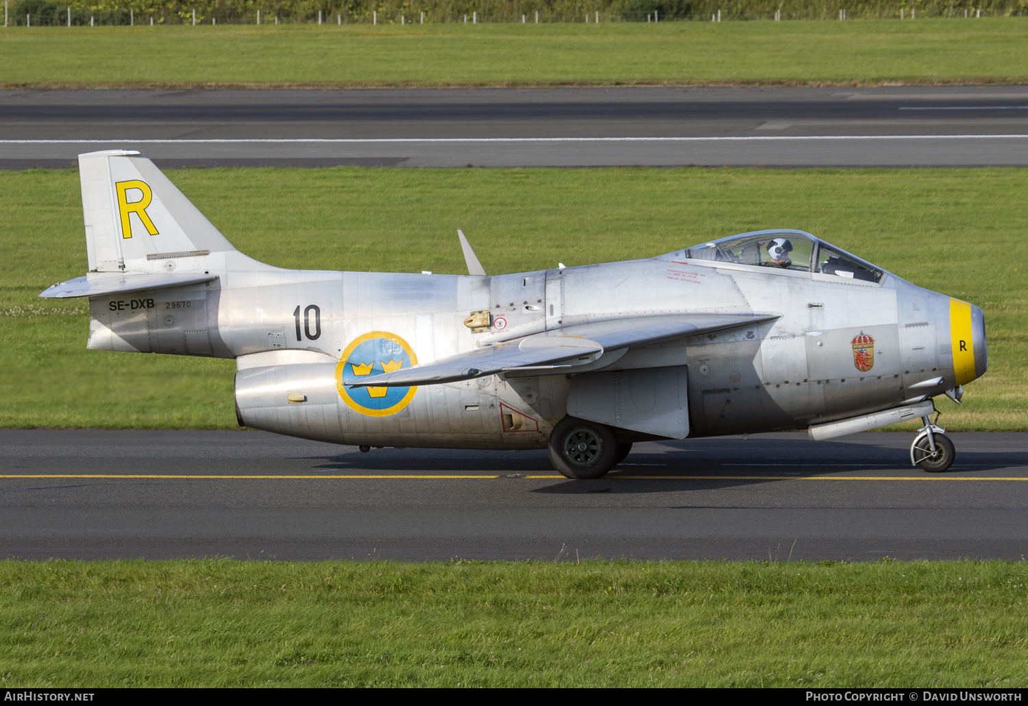 Aircraft Photo of SE-DXB / 29670 | Saab J29F Tunnan | Sweden - Air Force | AirHistory.net #155628