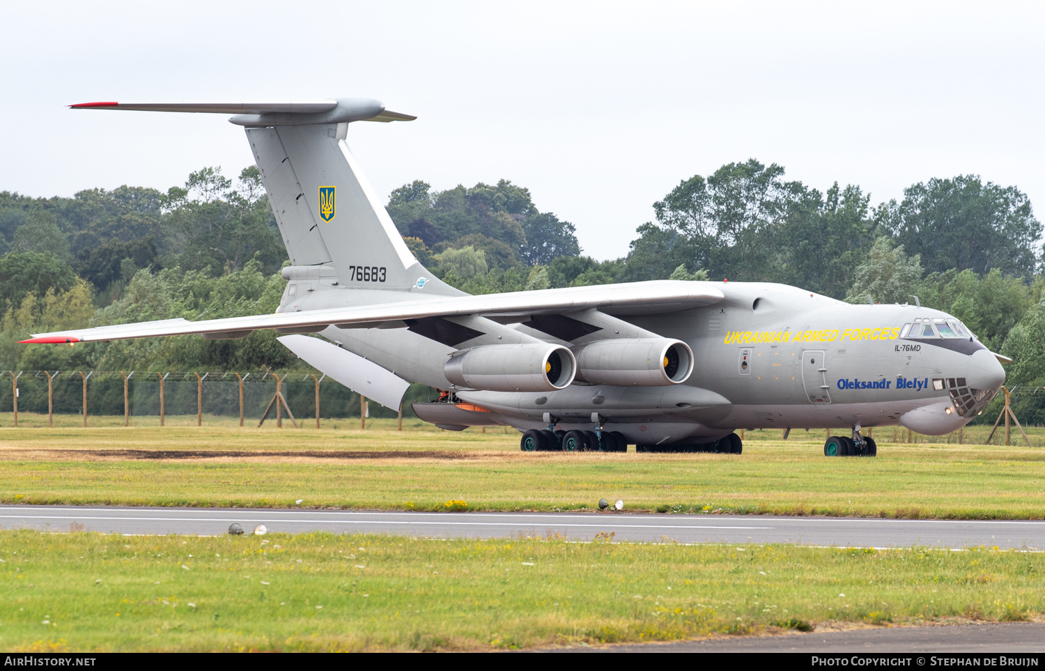 Aircraft Photo of 76683 | Ilyushin Il-76MD | Ukraine - Air Force | AirHistory.net #155646