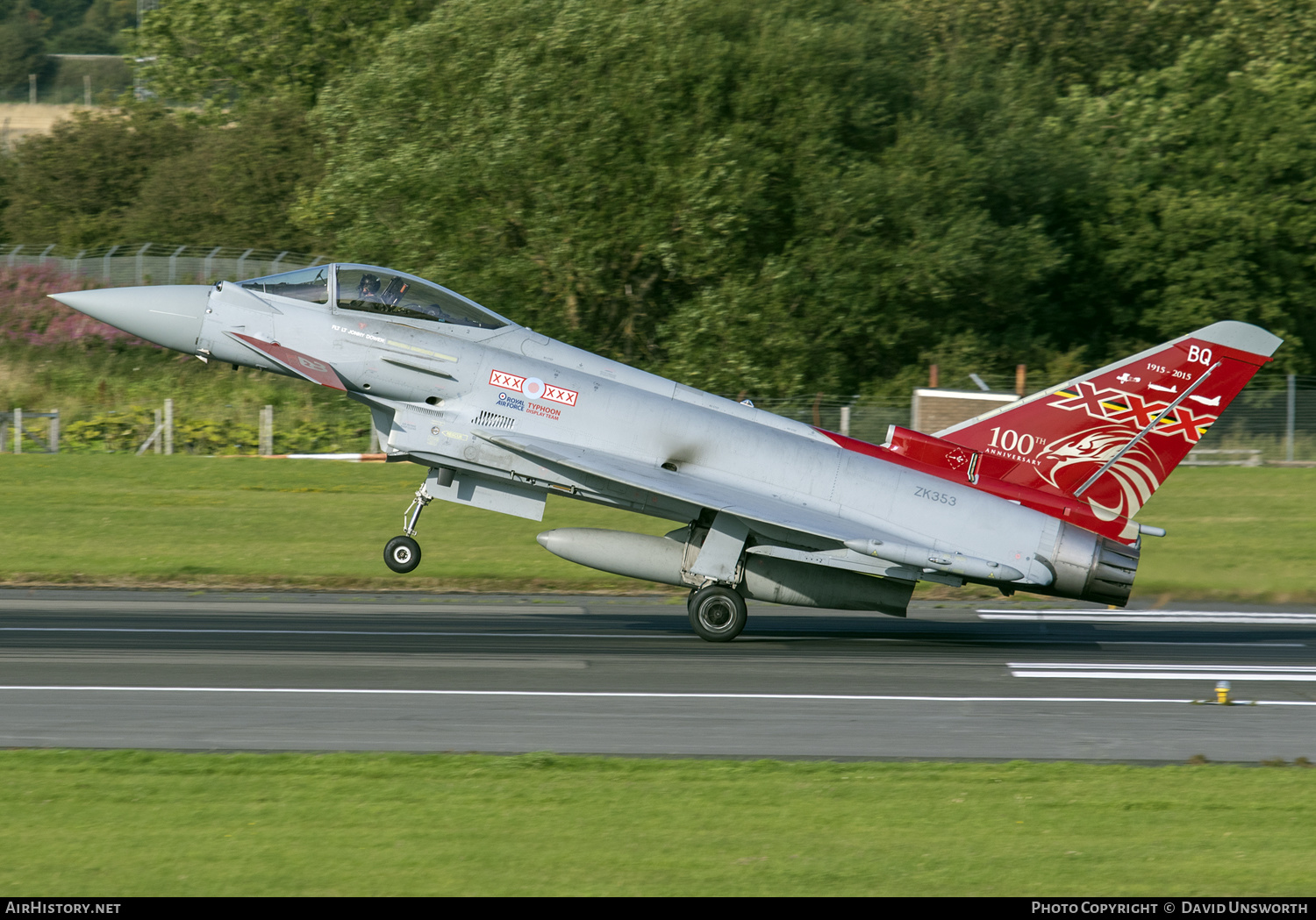 Aircraft Photo of ZK353 | Eurofighter EF-2000 Typhoon FGR4 | UK - Air Force | AirHistory.net #155647
