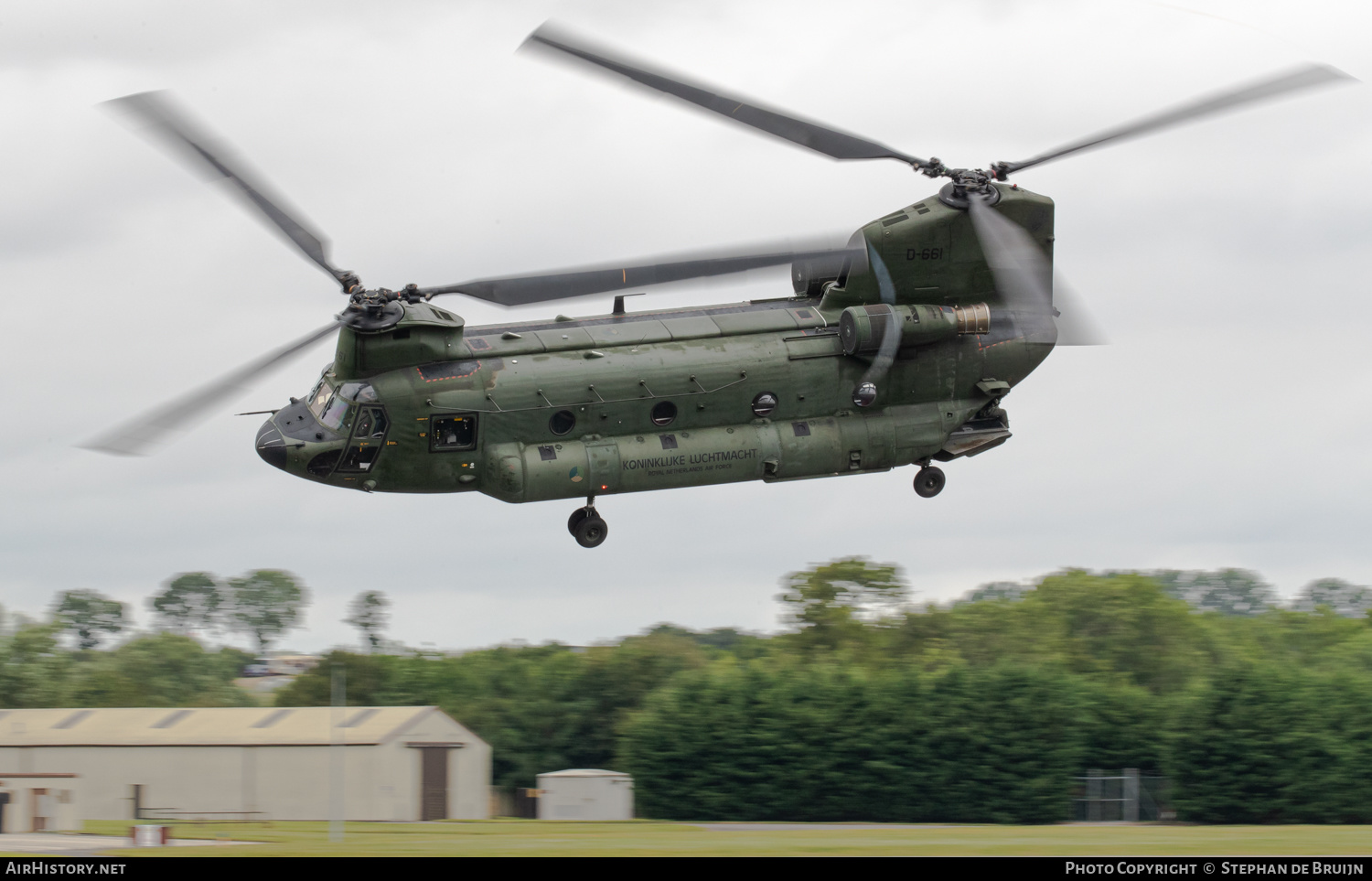 Aircraft Photo of D-661 | Boeing CH-47D Chinook (414) | Netherlands - Air Force | AirHistory.net #155648