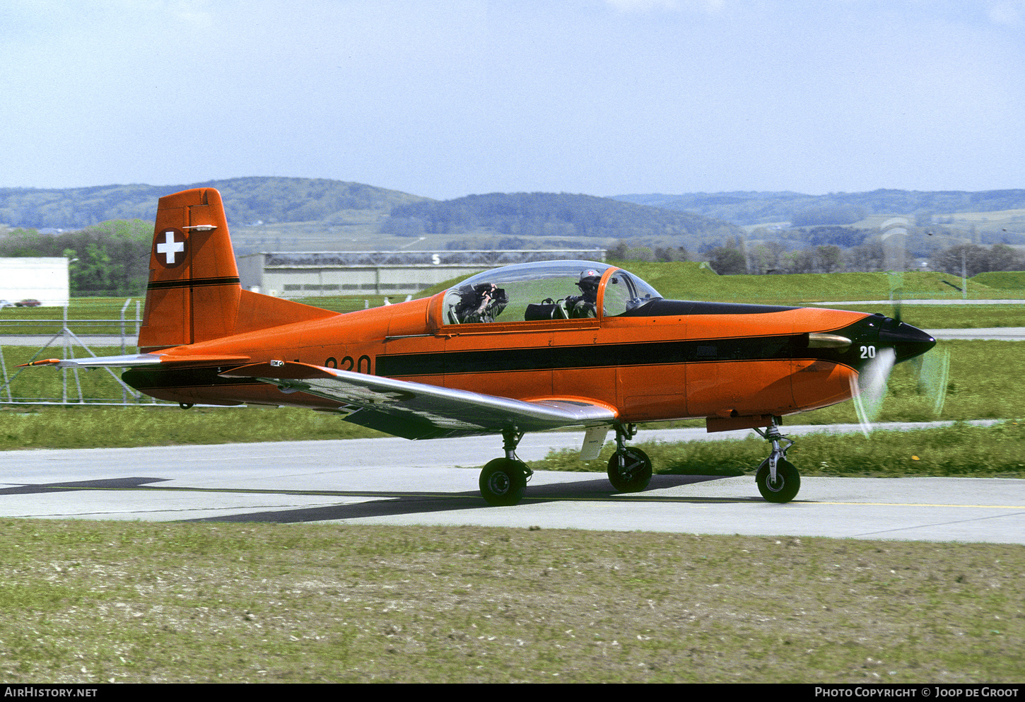 Aircraft Photo of A-920 | Pilatus PC-7 | Switzerland - Air Force | AirHistory.net #155660