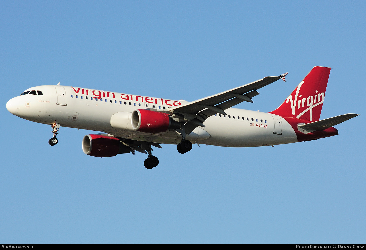 Aircraft Photo of N631VA | Airbus A320-214 | Virgin America | AirHistory.net #155697