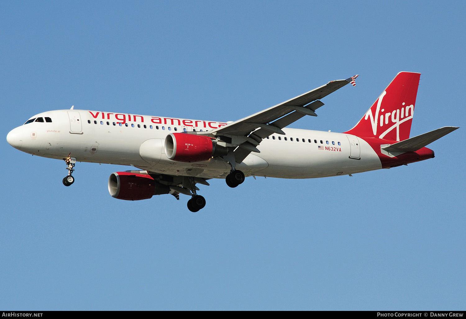 Aircraft Photo of N632VA | Airbus A320-214 | Virgin America | AirHistory.net #155712