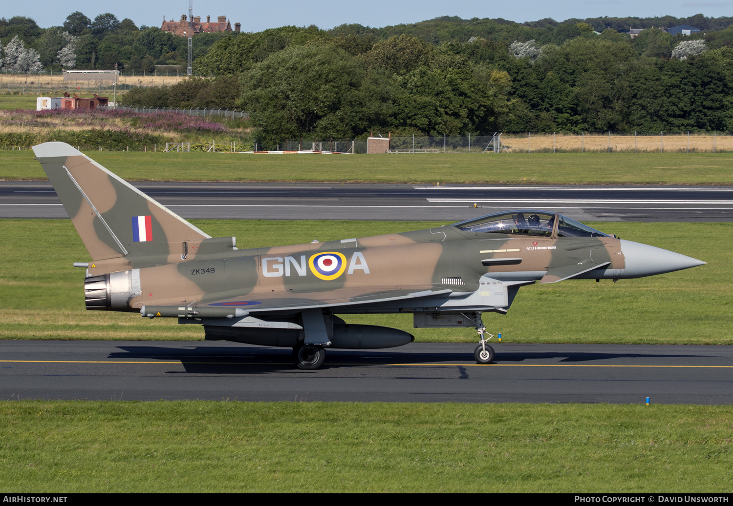 Aircraft Photo of ZK349 | Eurofighter EF-2000 Typhoon FGR4 | UK - Air Force | AirHistory.net #155734