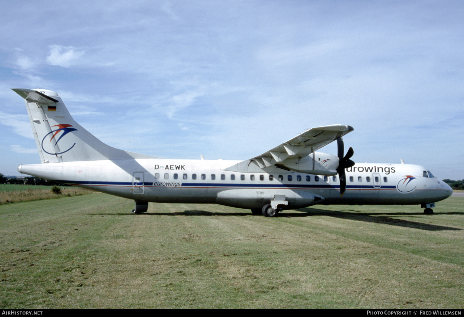 Aircraft Photo of D-AEWK | ATR ATR-72-212 | Eurowings | AirHistory.net #155740
