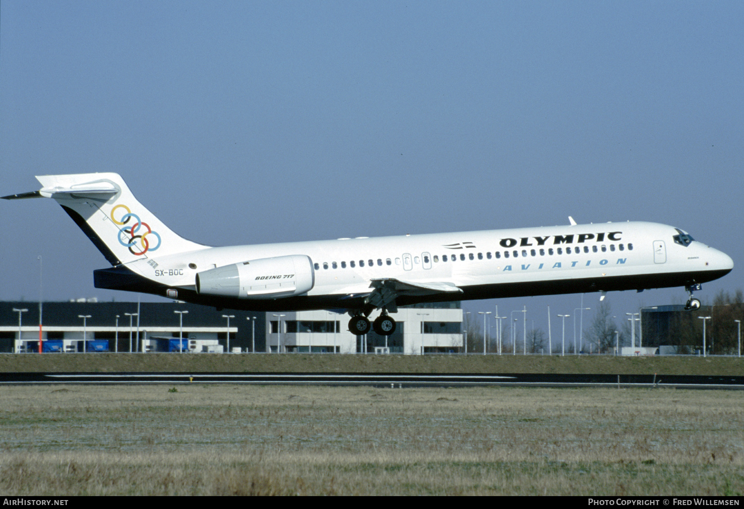 Aircraft Photo of SX-BOC | Boeing 717-23S | Olympic Aviation | AirHistory.net #155741
