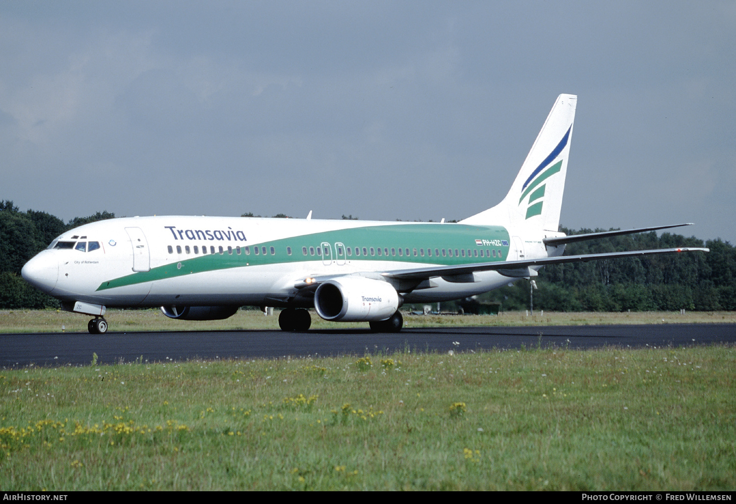 Aircraft Photo of PH-HZC | Boeing 737-8K2 | Transavia | AirHistory.net #155746