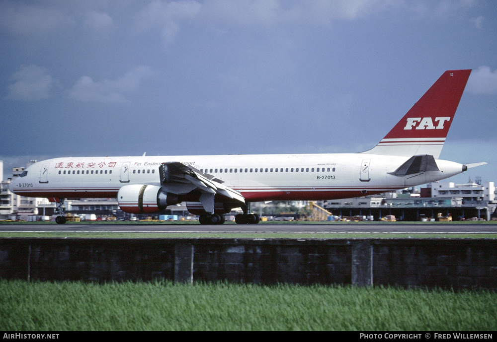 Aircraft Photo of B-27013 | Boeing 757-27A | Far Eastern Air Transport - FAT | AirHistory.net #155751