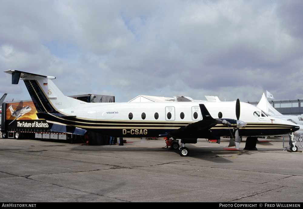 Aircraft Photo of D-CSAG | Raytheon 1900D | Vidair | AirHistory.net #155752