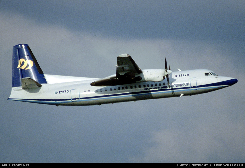 Aircraft Photo of B-12270 | Fokker 50 | Mandarin Airlines | AirHistory.net #155765