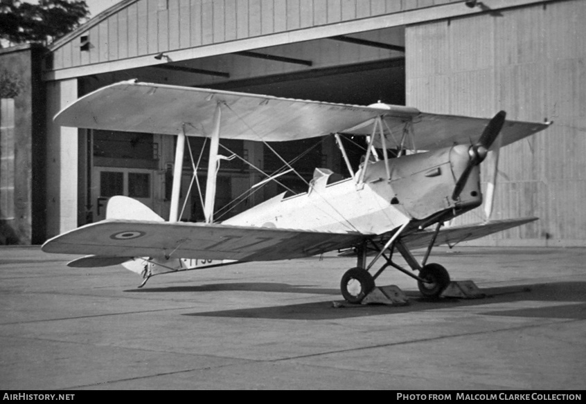 Aircraft Photo of T7798 | De Havilland D.H. 82A Tiger Moth II | UK - Air Force | AirHistory.net #155767