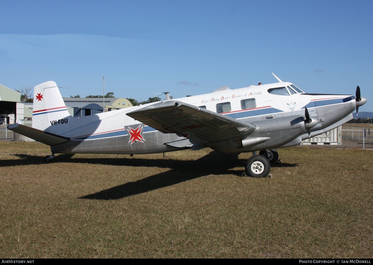 Aircraft Photo of VH-FDU | De Havilland Australia DHA-3 Drover Mk3B | Royal Flying Doctor Service - RFDS | AirHistory.net #155789