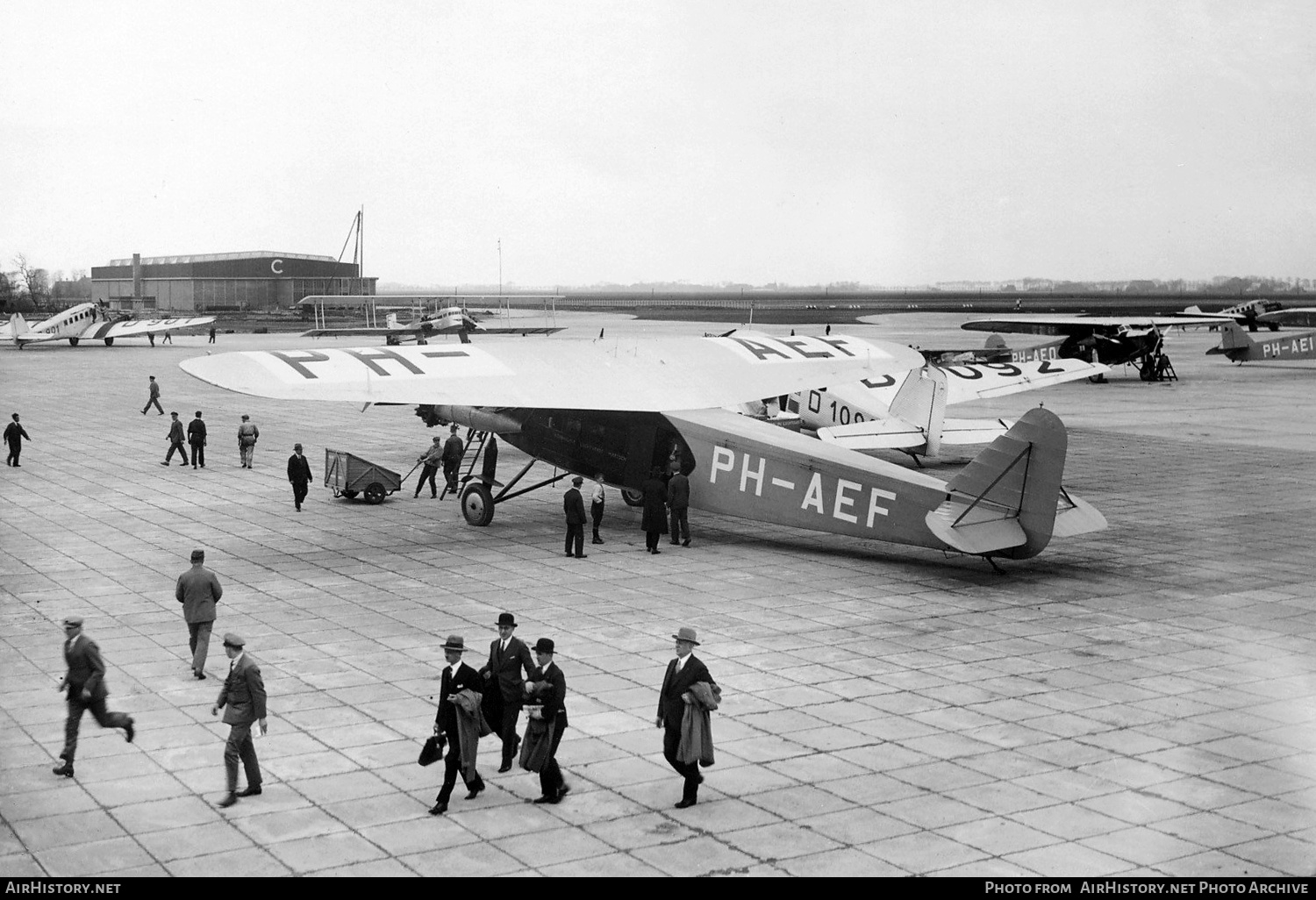 Aircraft Photo of PH-AEF | Fokker F.VIII | KLM - Koninklijke Luchtvaart Maatschappij | AirHistory.net #155792