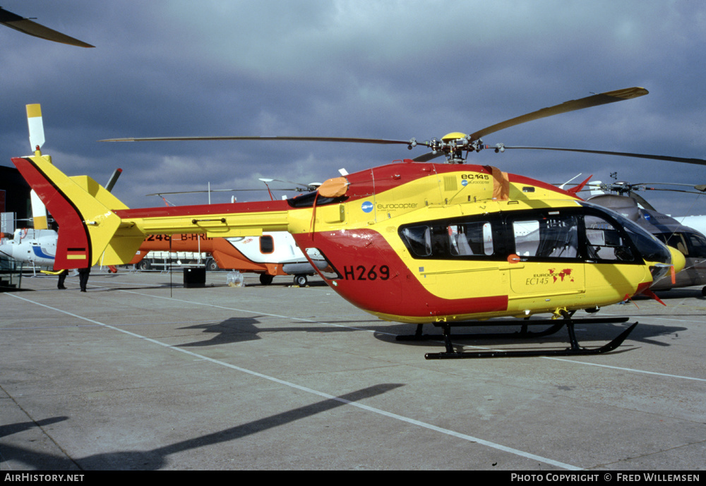 Aircraft Photo of D-HSIL | Eurocopter-Kawasaki EC-145 (BK-117C-2) | Eurocopter | AirHistory.net #155794