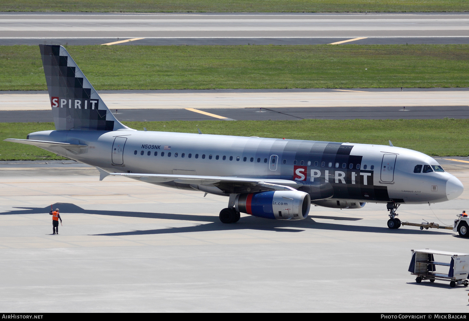 Aircraft Photo of N509NK | Airbus A319-132 | Spirit Airlines | AirHistory.net #155816