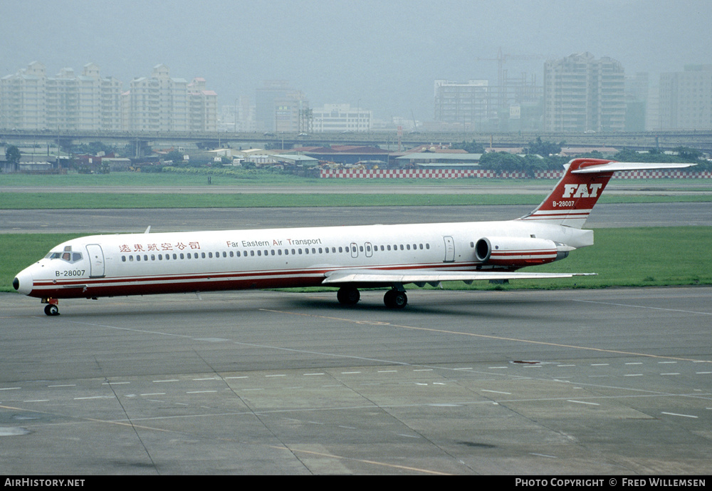 Aircraft Photo of B-28007 | McDonnell Douglas MD-83 (DC-9-83) | Far Eastern Air Transport - FAT | AirHistory.net #155817