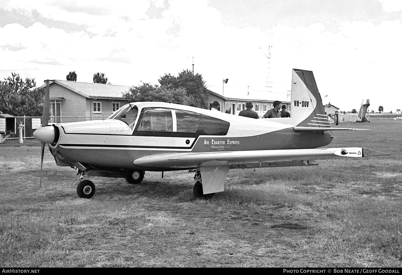 Aircraft Photo of VH-DUV | Mooney M-20B Mark 21 | Air Charter Express | AirHistory.net #155831