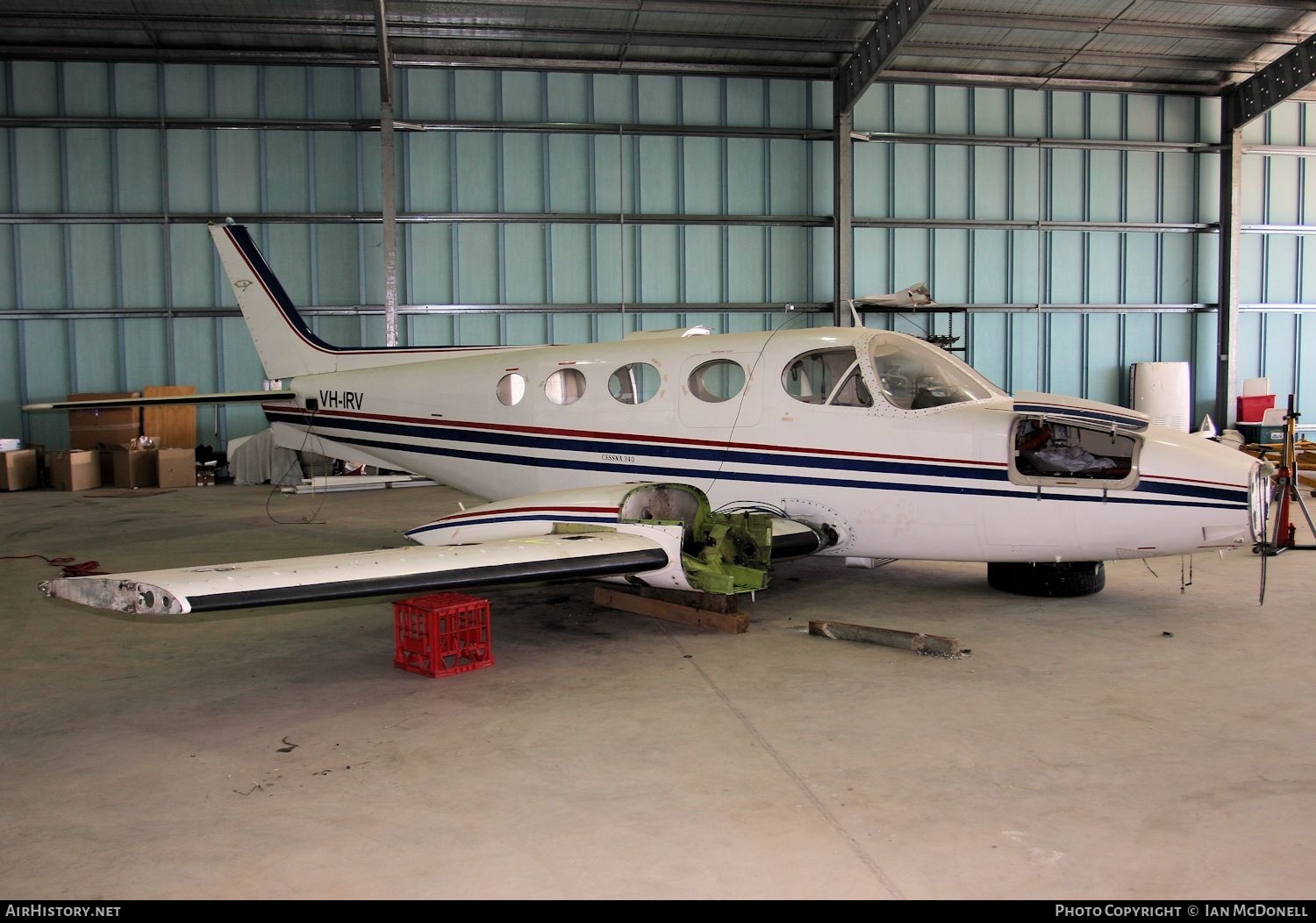 Aircraft Photo of VH-IRV | Cessna 340 | AirHistory.net #155839