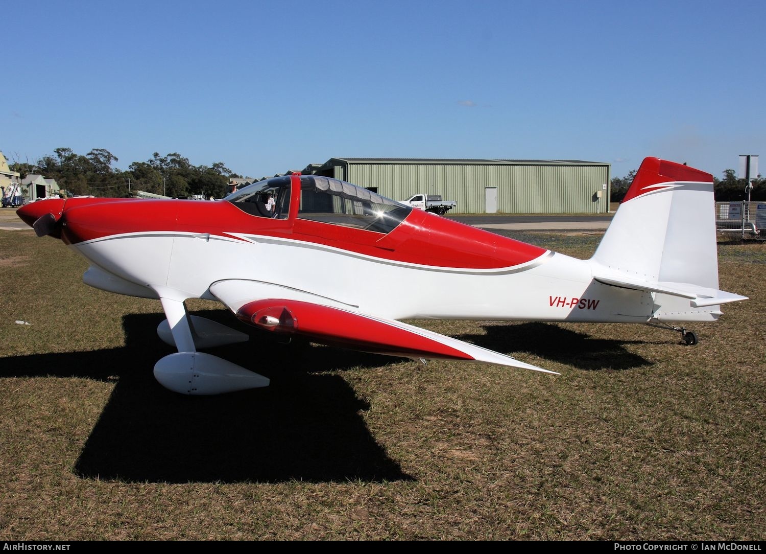 Aircraft Photo of VH-PSW | Van's RV-7 | AirHistory.net #155845