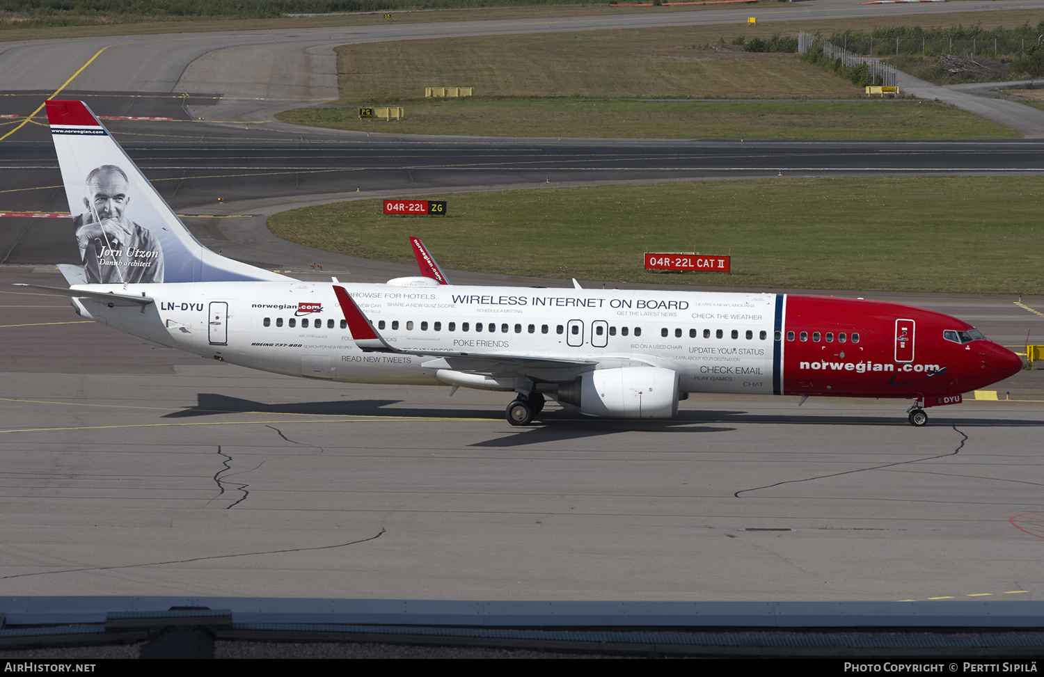 Aircraft Photo of LN-DYU | Boeing 737-8JP | Norwegian | AirHistory.net #155878