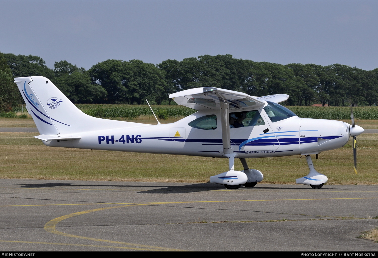 Aircraft Photo of PH-4N6 | TL Ultralight TL-3000 Sirius | Adventure Flights | AirHistory.net #155881