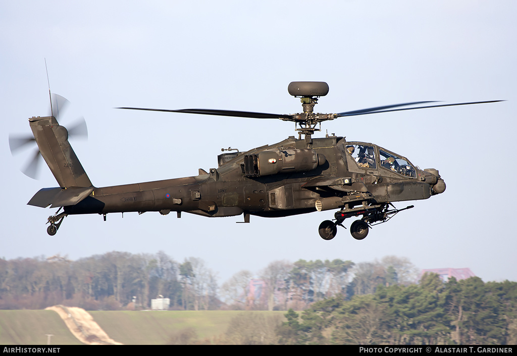 Aircraft Photo of ZJ182 | Westland WAH-64D Longbow Apache AH1 | UK - Army | AirHistory.net #155884