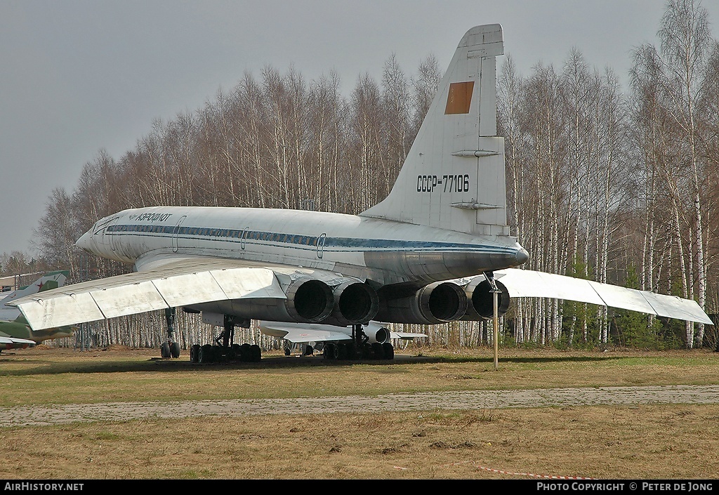 Aircraft Photo of CCCP-77106 | Tupolev Tu-144 | Aeroflot | AirHistory.net #155886