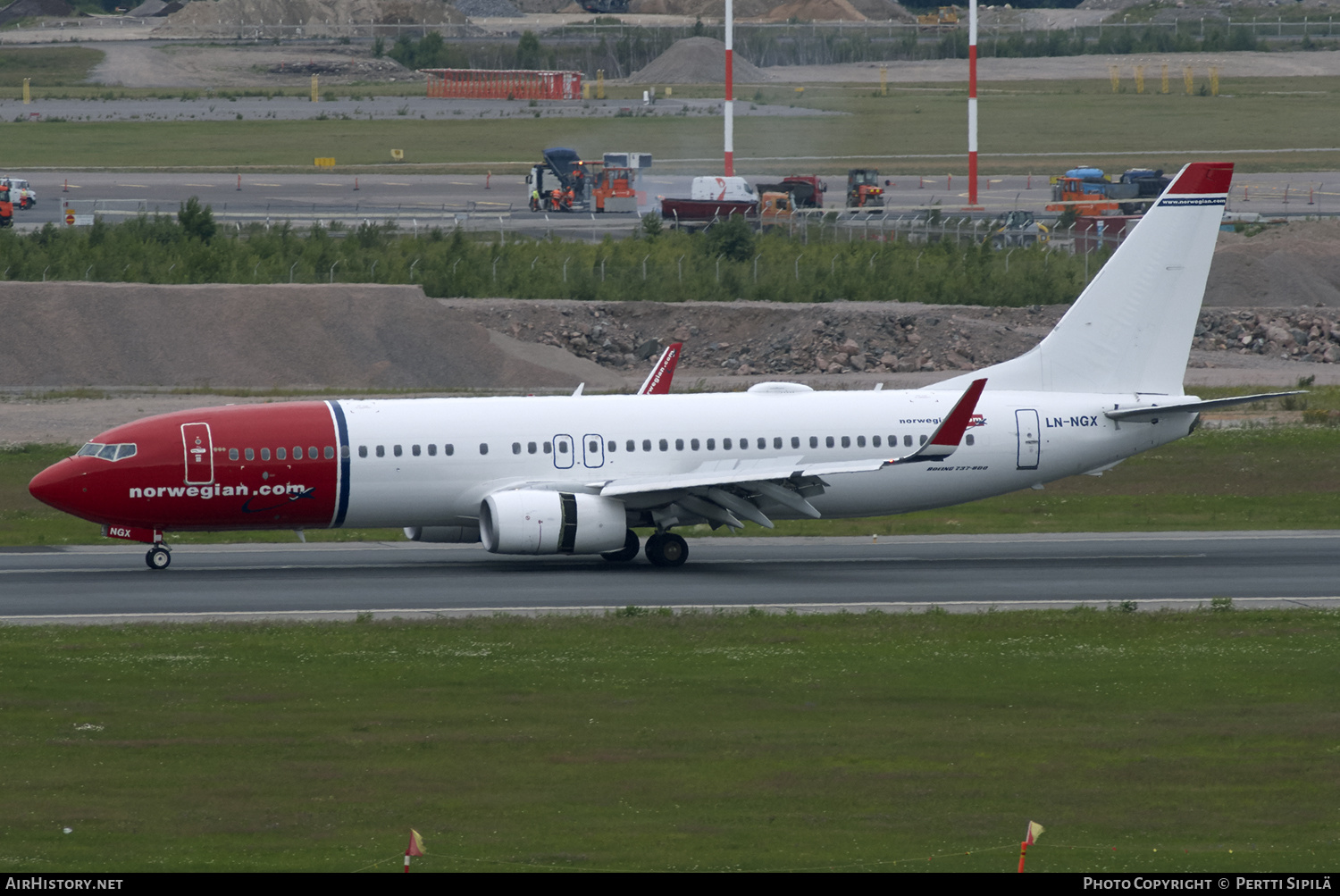 Aircraft Photo of LN-NGX | Boeing 737-8JP | Norwegian | AirHistory.net #155892