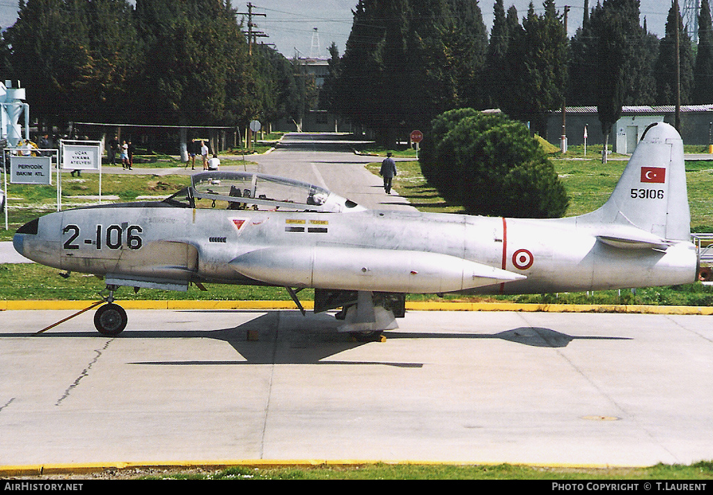 Aircraft Photo of 55-3106 | Lockheed T-33A | Turkey - Air Force | AirHistory.net #155902