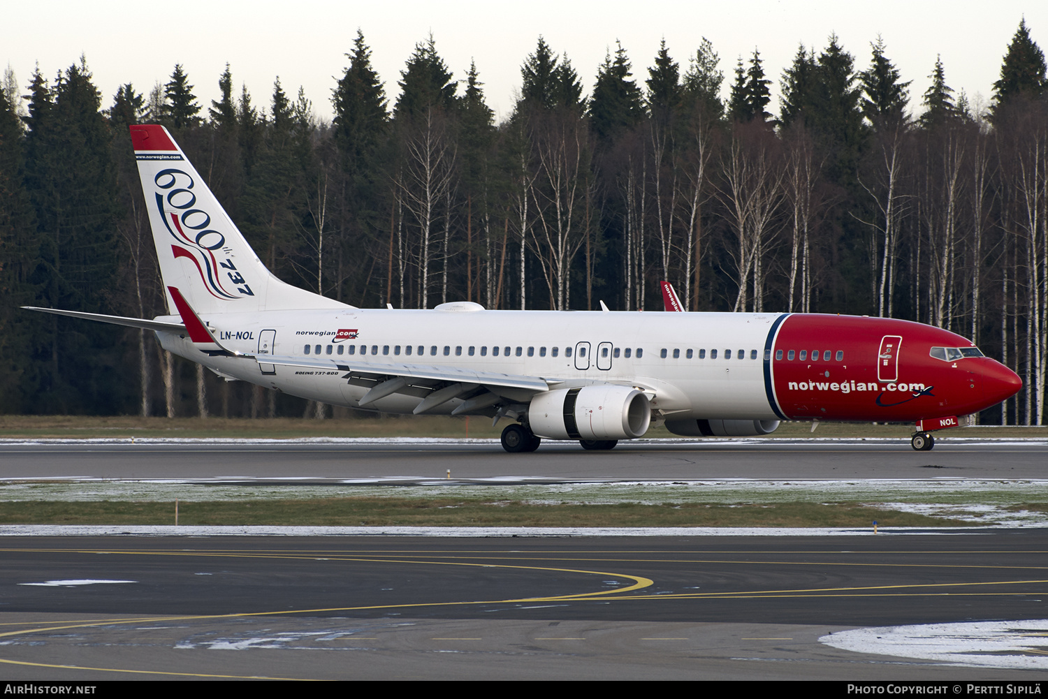 Aircraft Photo of LN-NOL | Boeing 737-8Q8 | Norwegian | AirHistory.net #155910