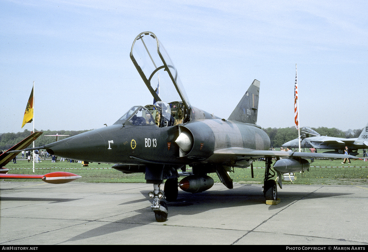 Aircraft Photo of BD-13 | Dassault Mirage 5BD | Belgium - Air Force | AirHistory.net #155938