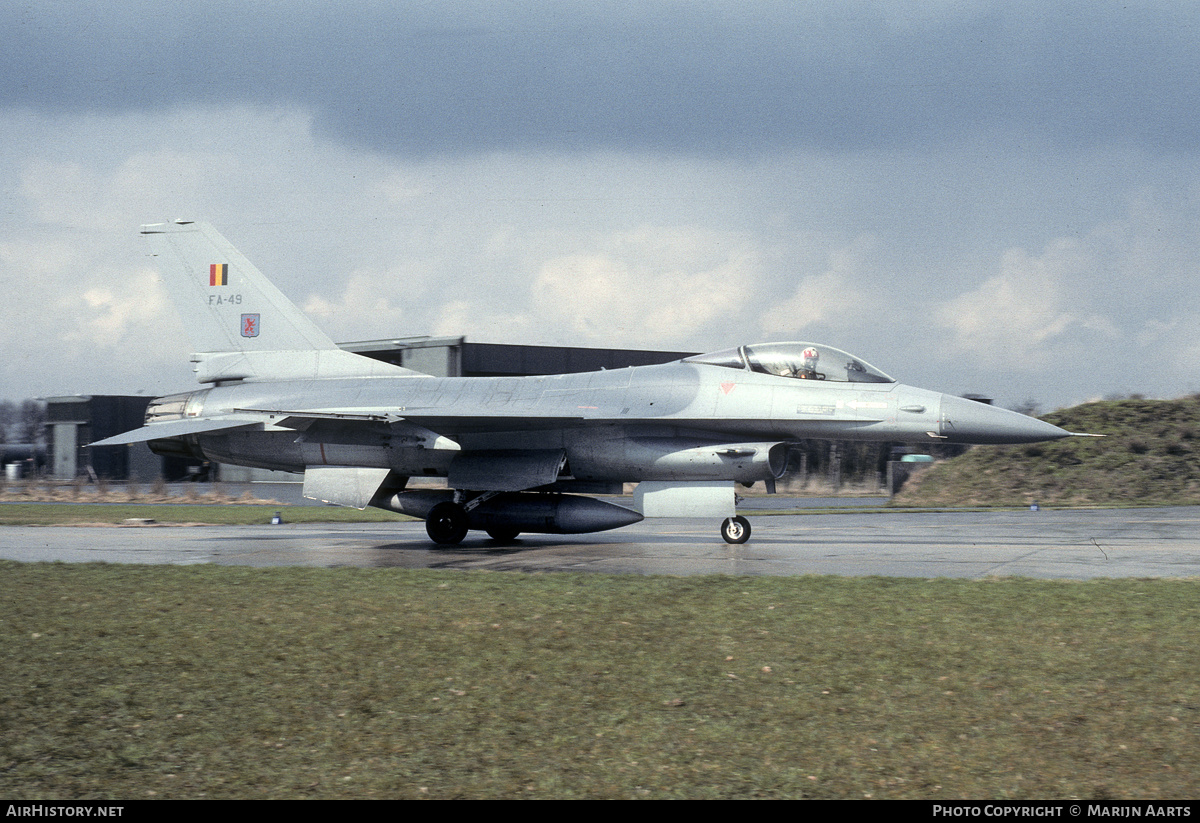 Aircraft Photo of FA-49 | General Dynamics F-16A Fighting Falcon | Belgium - Air Force | AirHistory.net #155941