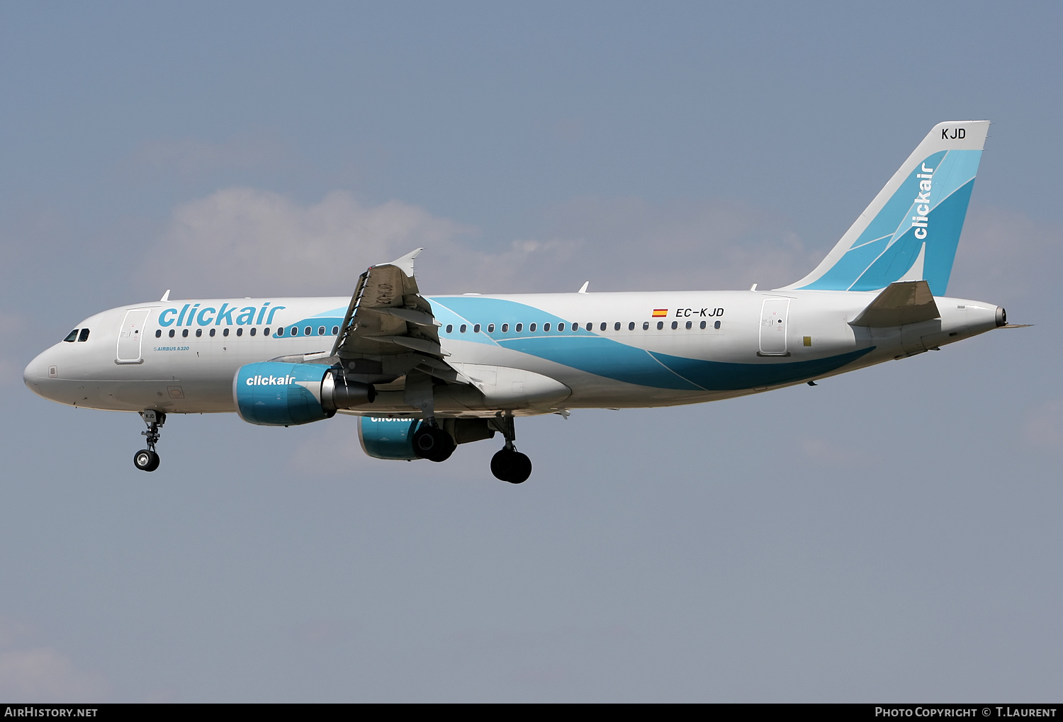 Aircraft Photo of EC-KJD | Airbus A320-216 | Clickair | AirHistory.net #155943