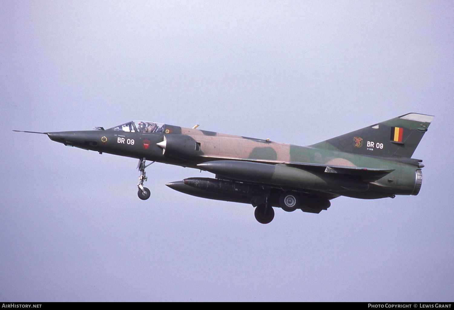 Aircraft Photo of BR09 | Dassault Mirage 5BR | Belgium - Air Force | AirHistory.net #155947